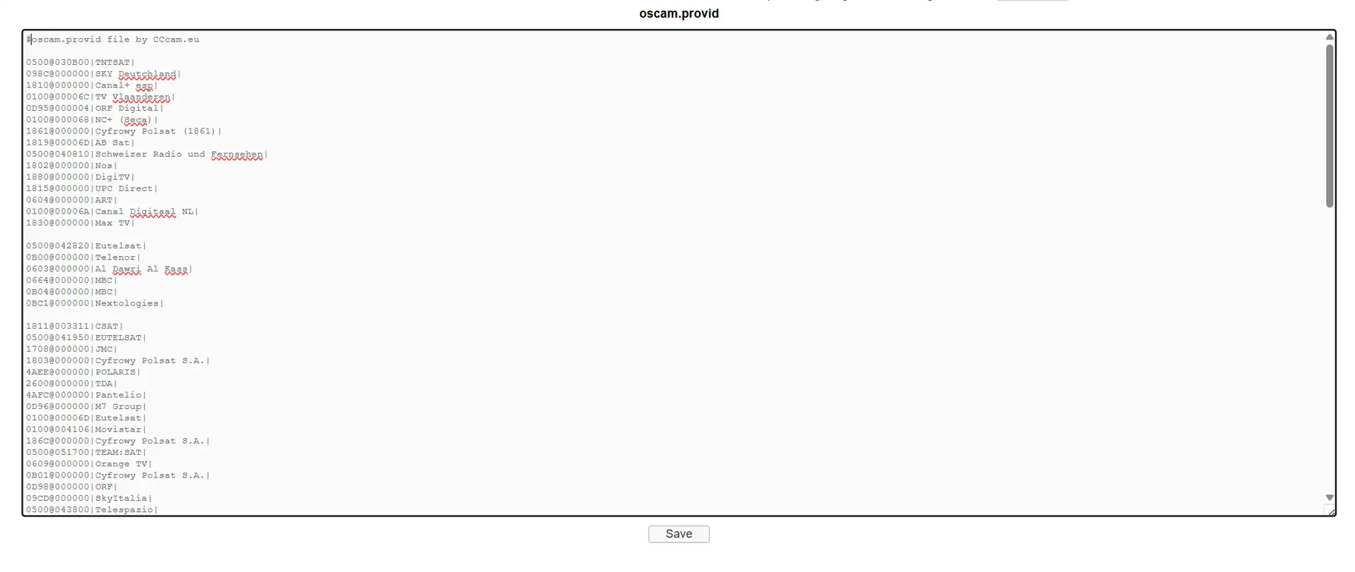 oscam.provid file