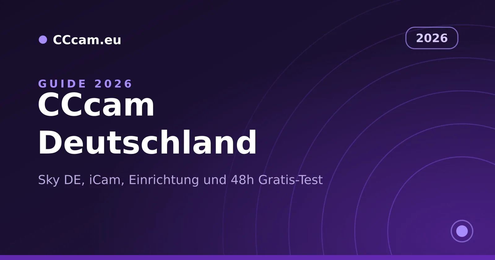 cccam deutschland - kompletter Guide zu CCcam Servern für Deutschland 2026