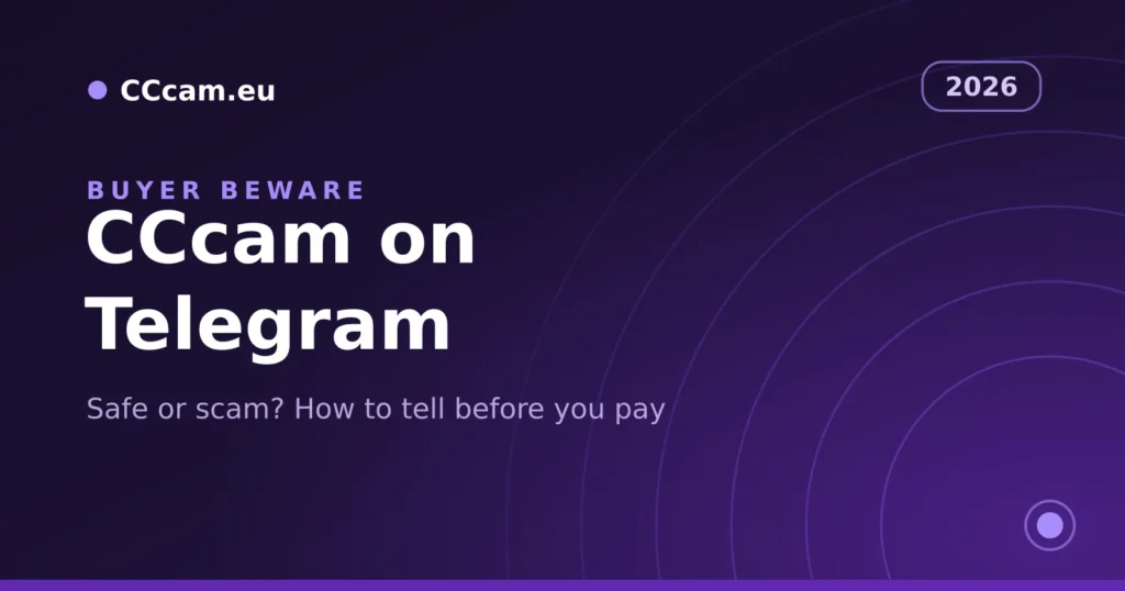 cccam telegram - is buying CCcam on Telegram safe or a scam