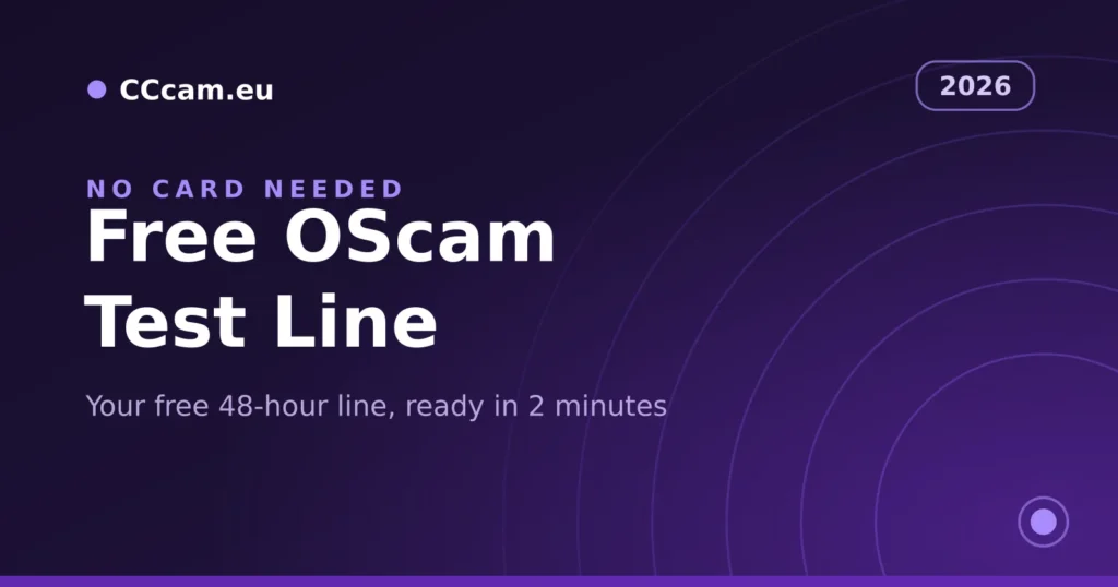 oscam test line - free 48 hour OScam test line guide